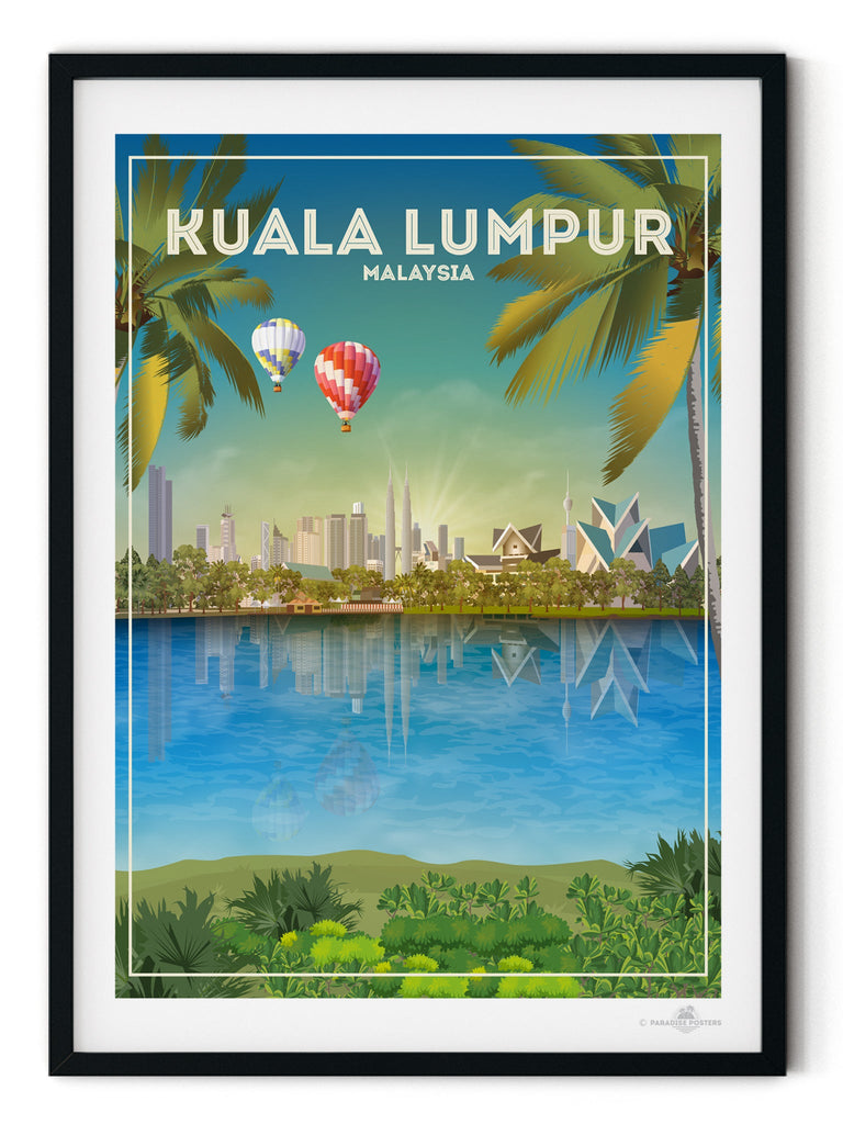 Kuala Lumpur Malaysia Poster Print Asia Kuala Lumpur Malaysia