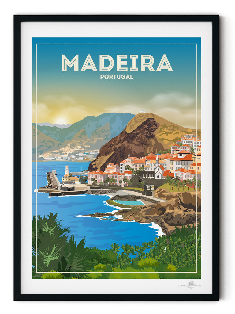 Madeira Portugal Poster Print Europe Madeira Portugal