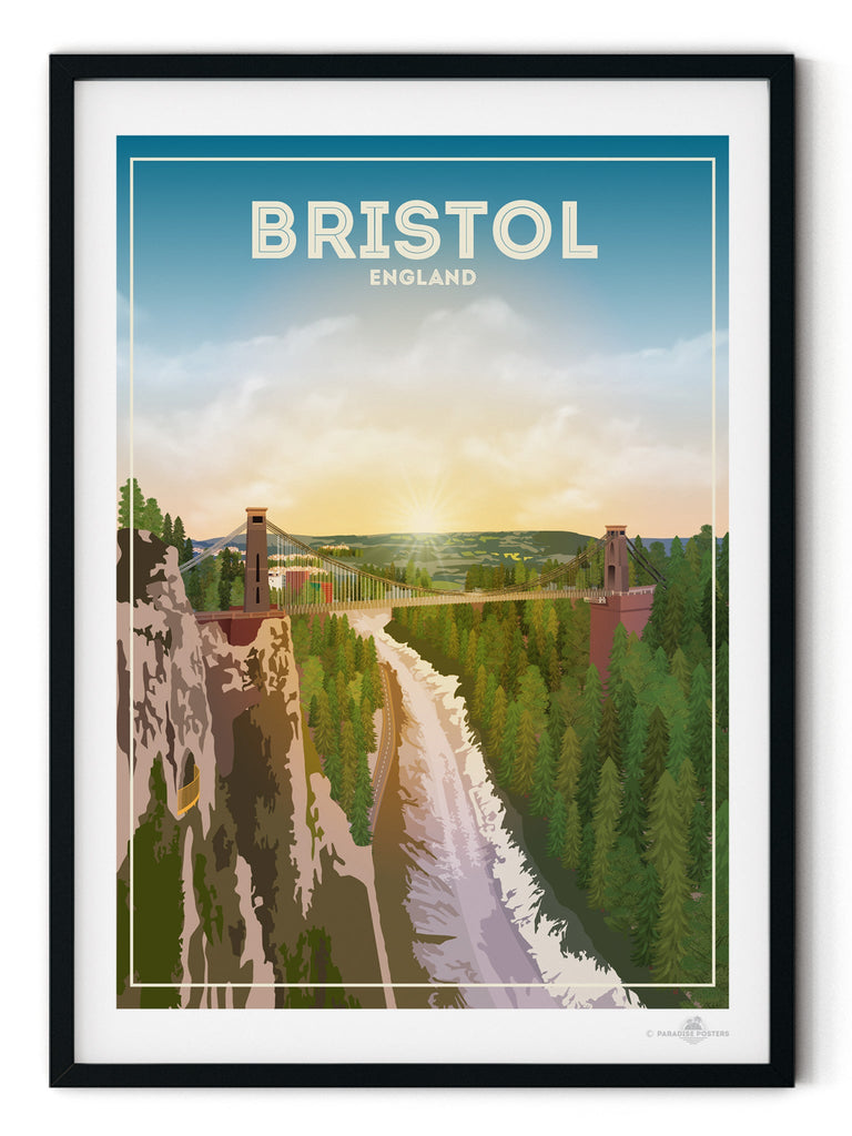 Bristol England Poster Print Bristol England United Kingdom