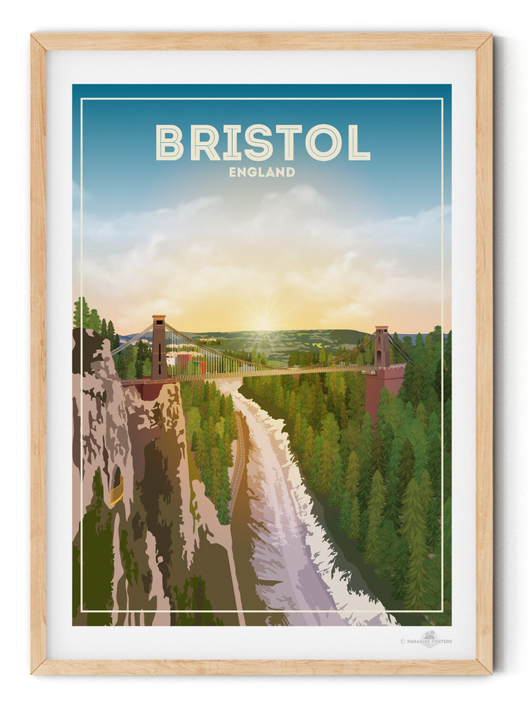 Bristol England Poster Print Bristol England Europe United Kingdom