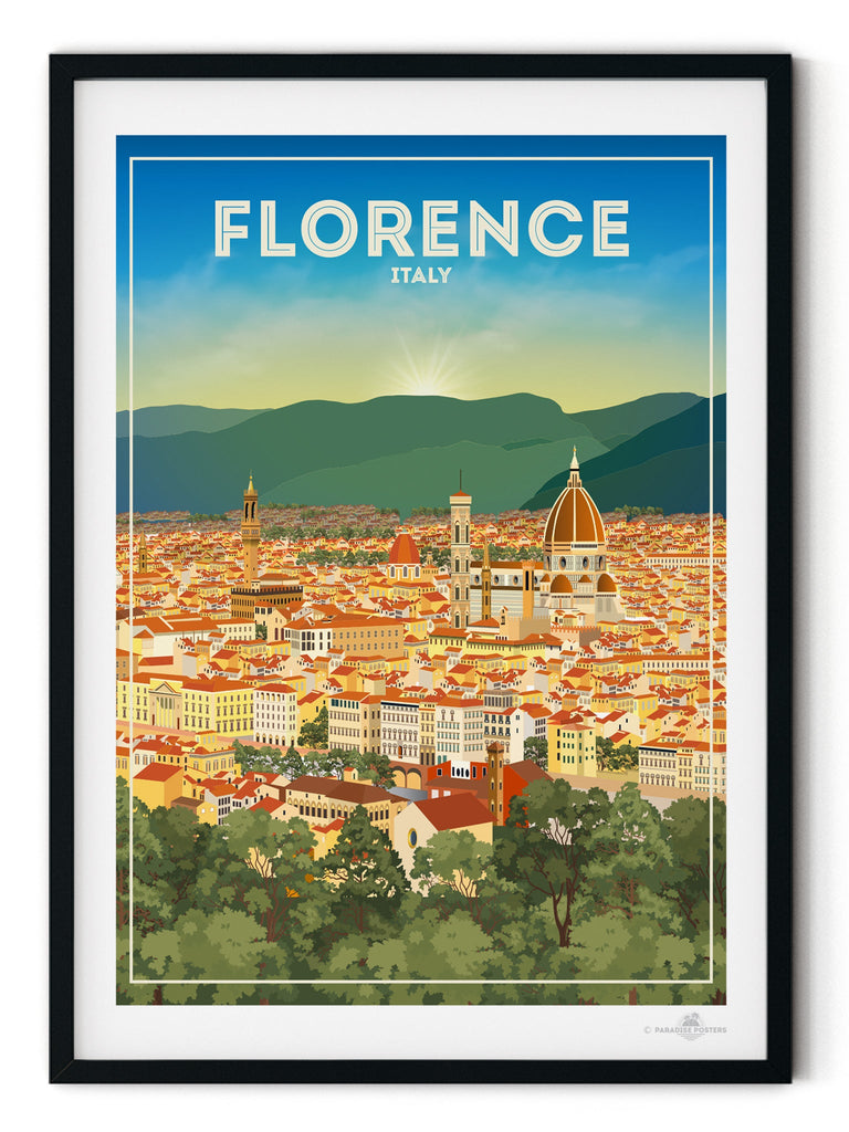 Florence Italy Poster Print Europe Florence hello Italy