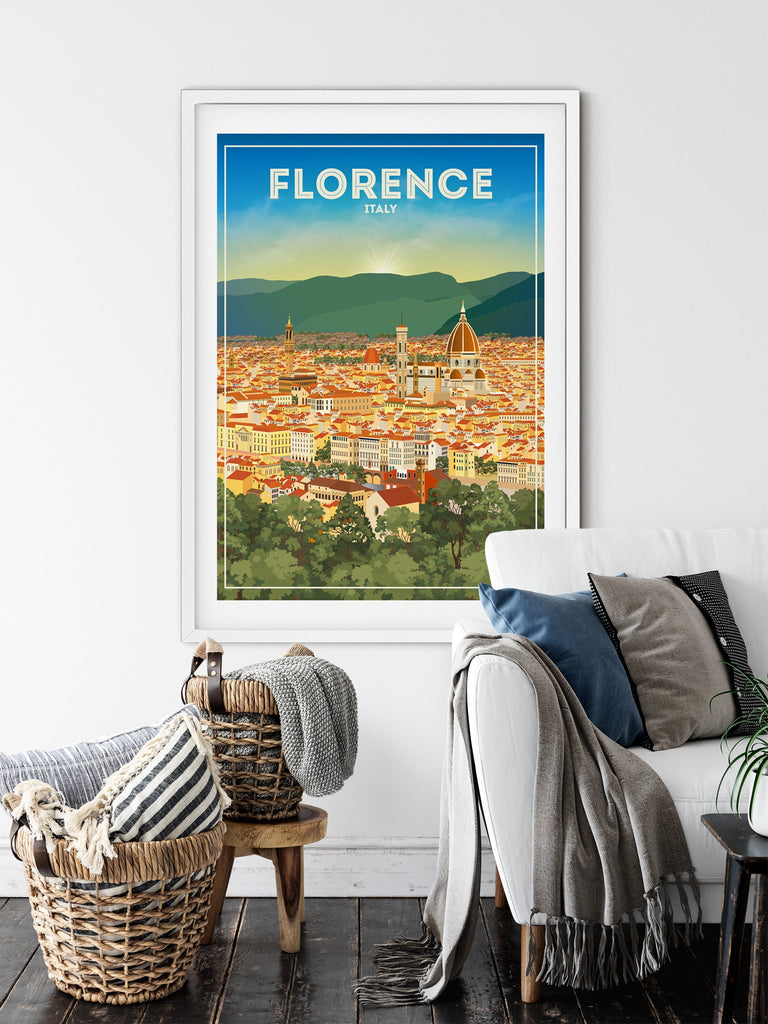 Florence Italy Poster Print Europe Florence hello Italy