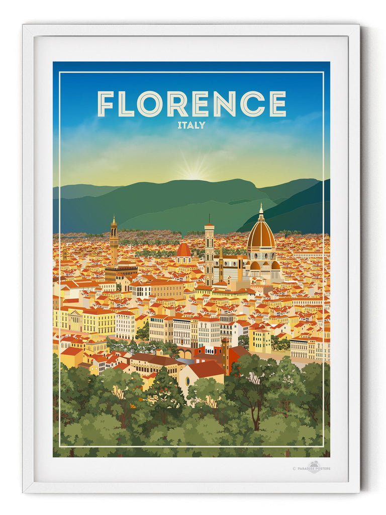 Florence Italy Poster Print Europe Florence hello Italy