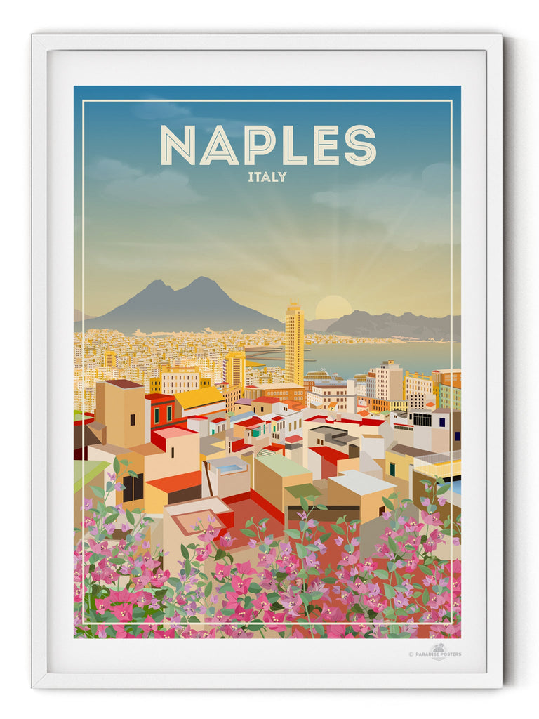 Naples Italy Poster Print Italy Naples