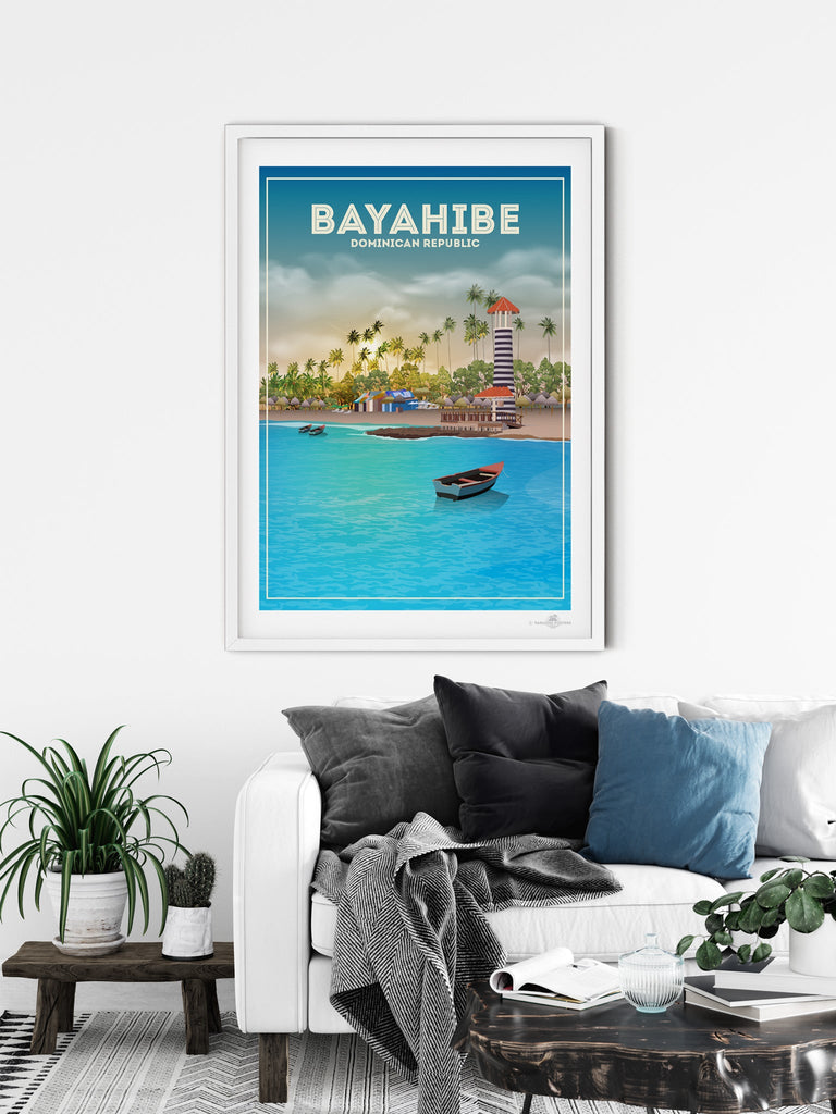 Bayahibe Dominican Republic Poster Print Bayahibe Caribbean Dominican Republic