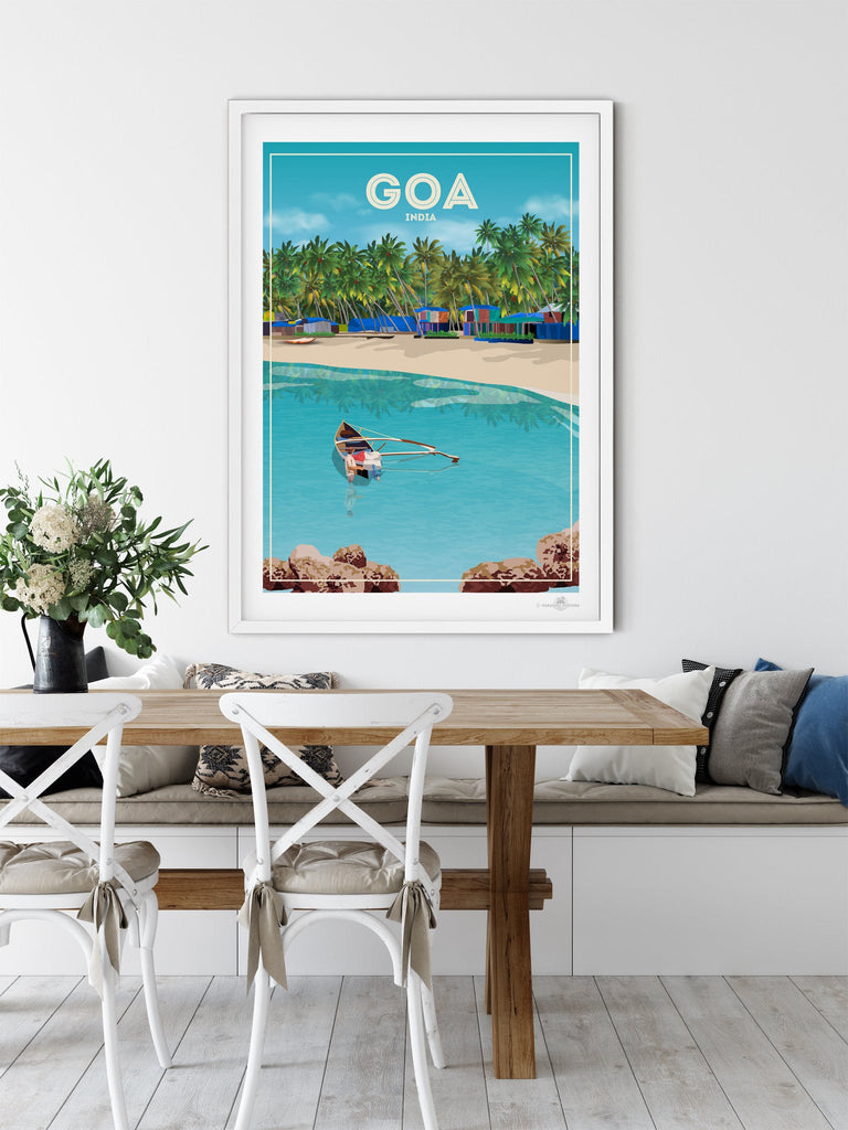 Goa India Poster Print Asia Europe Goa India