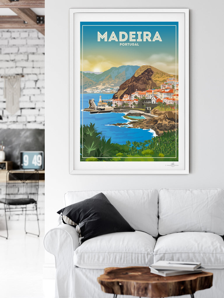 Madeira Portugal Poster Print Europe Madeira Portugal