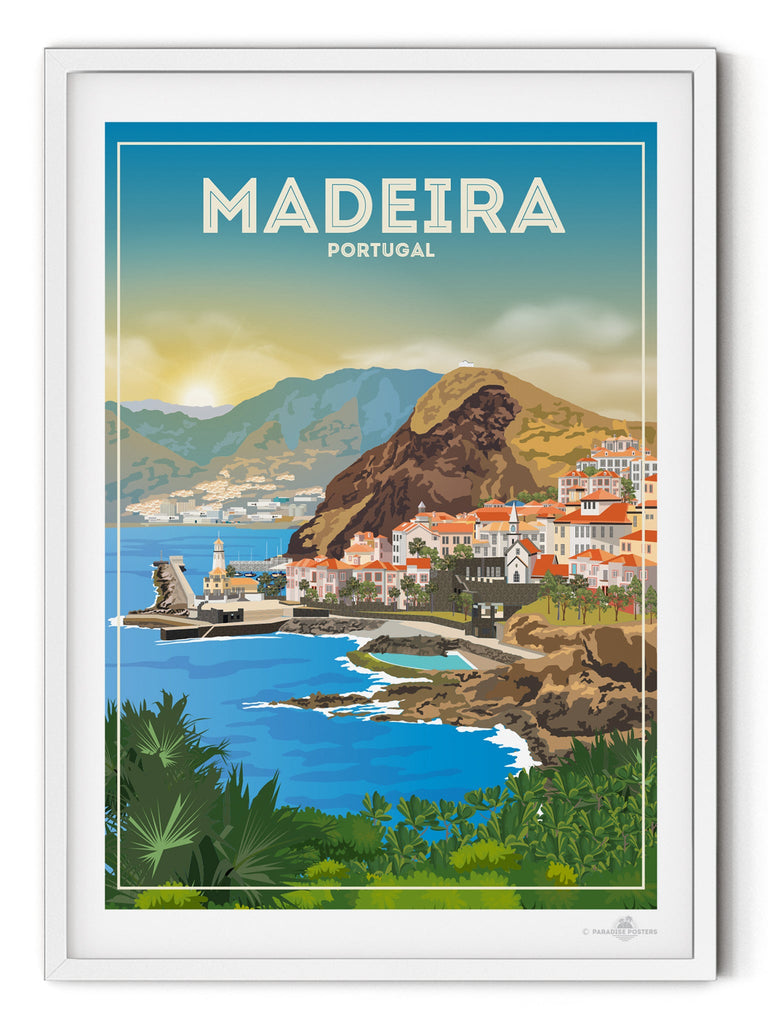 Madeira Portugal Poster Print Europe Madeira Portugal