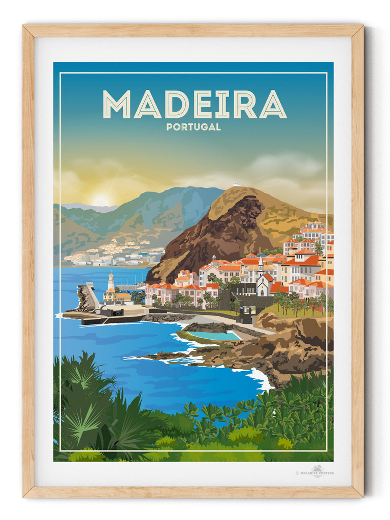 Madeira Portugal Poster Print Europe Madeira Portugal