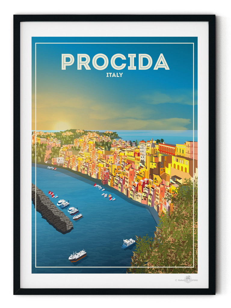 Procida Italy Poster Print Europe Italy Procida