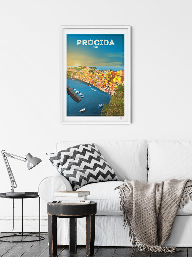 Procida Italy Poster Print Europe Italy Procida