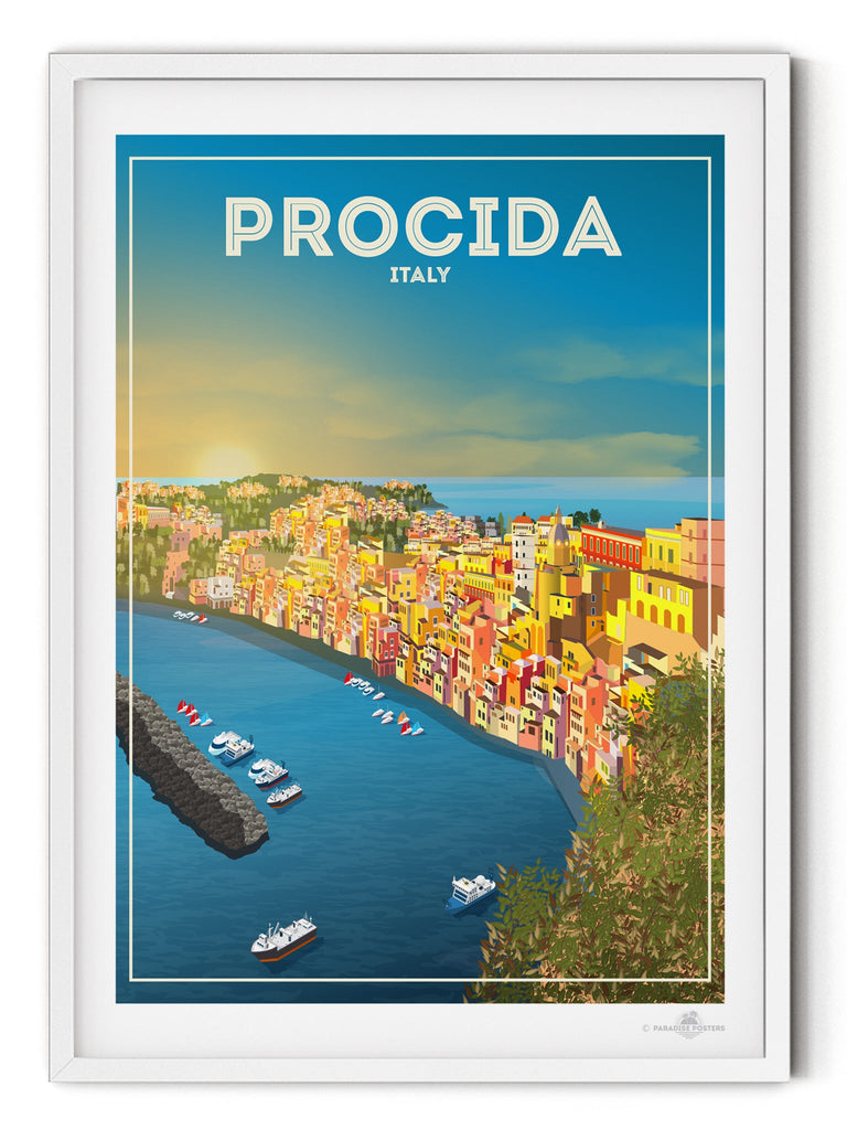 Procida Italy Poster Print Europe Italy Procida