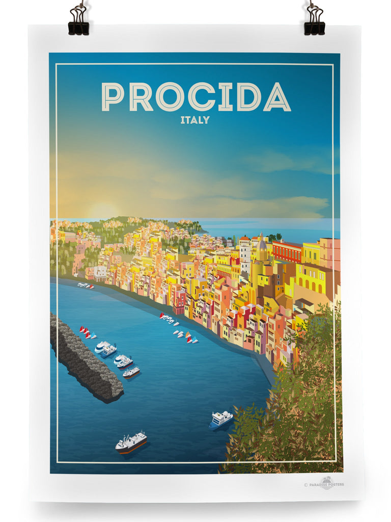 Procida Italy Poster Print Europe Italy Procida