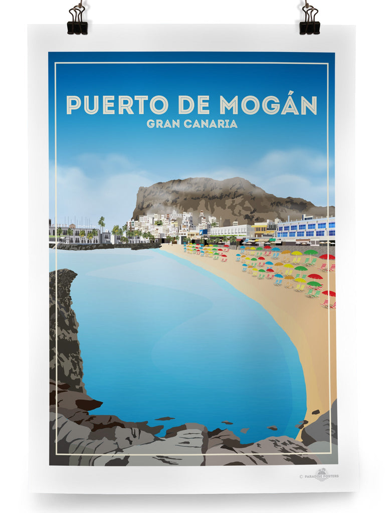 Puerto De Mogan Poster Print Asia Canary Islands Gran Canaria Puerto de Mogan