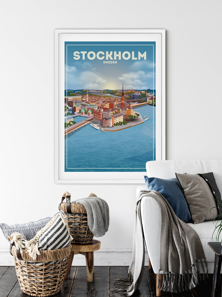 Stockholm Sweden Poster Print Stockholm Sweden