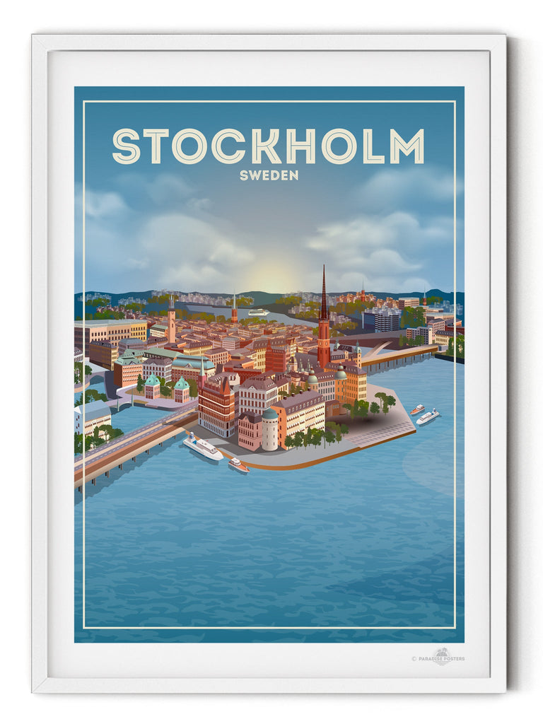 Stockholm Sweden Poster Print Stockholm Sweden