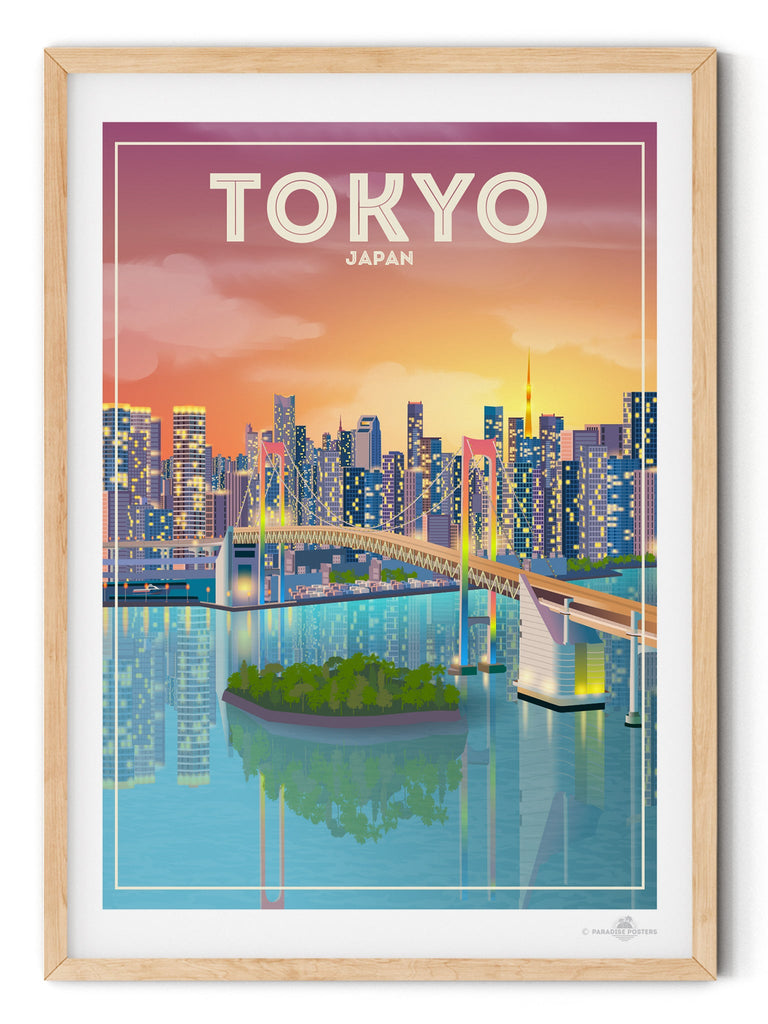 Tokyo Japan Poster Print Japan Tokyo