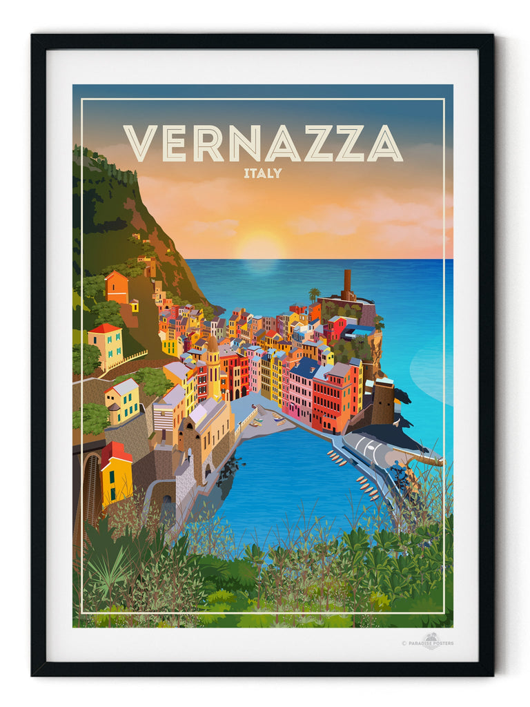 Vernazza Italy Poster Print Italy Vernazza