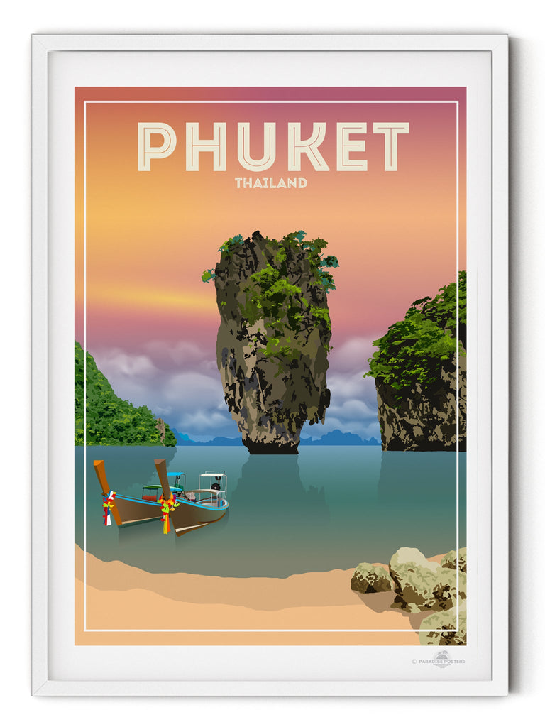 Phuket Thailand Poster Print Asia hello Phuket Thailand