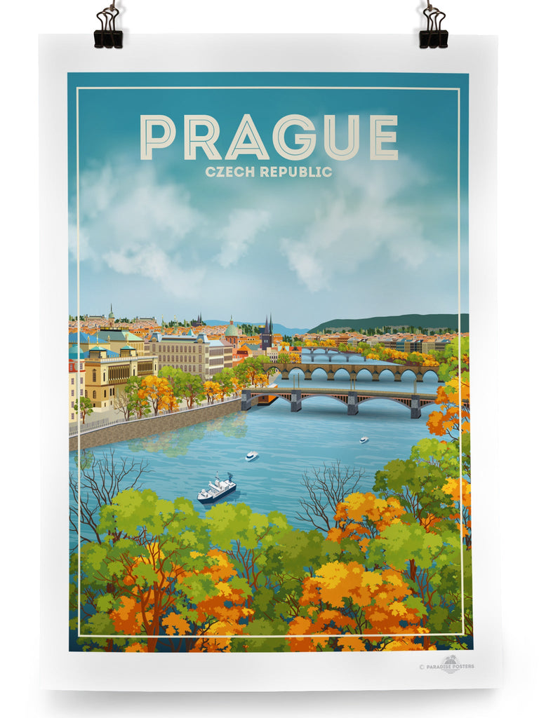 Prague Czech Republic Poster Print Czech Republic Europe Prague