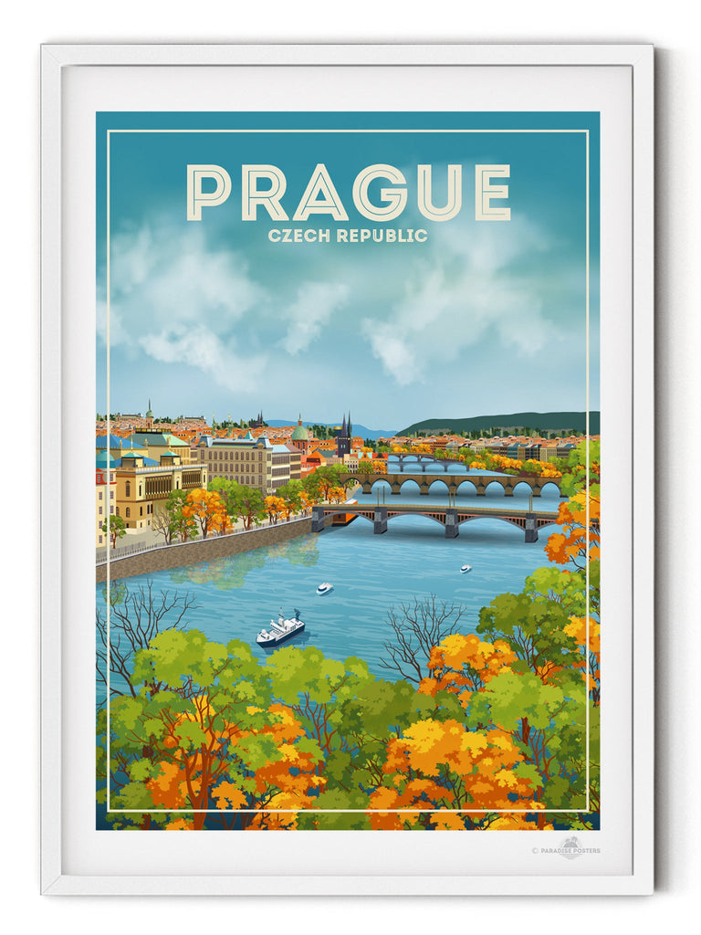 Prague Czech Republic Poster Print Czech Republic Europe Prague