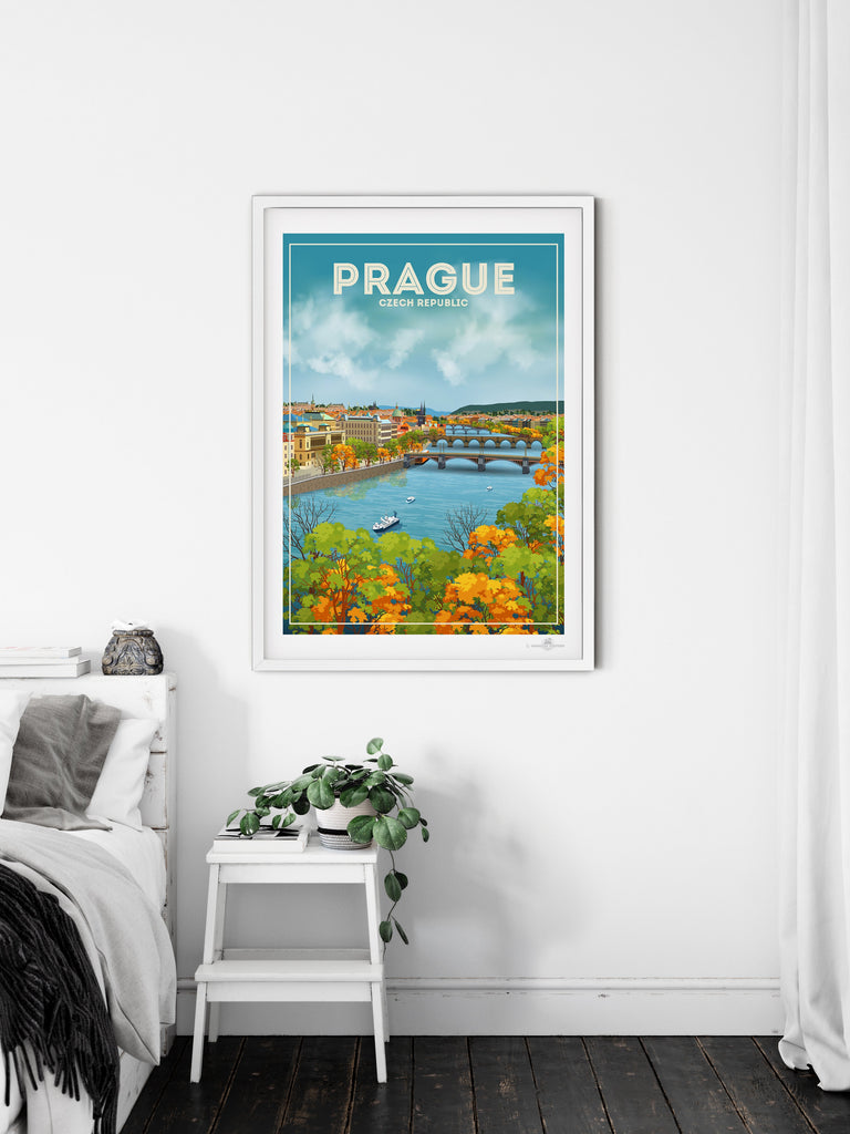 Prague Czech Republic Poster Print Czech Republic Europe Prague