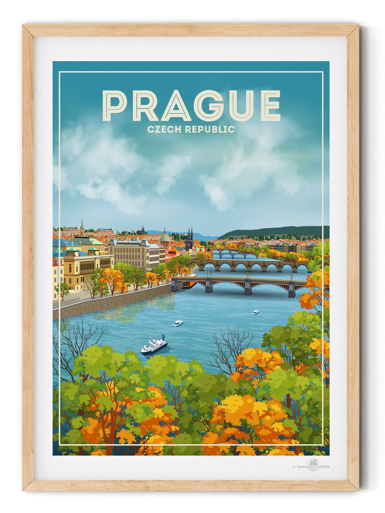 Prague Poster Print Czech Republic Prague