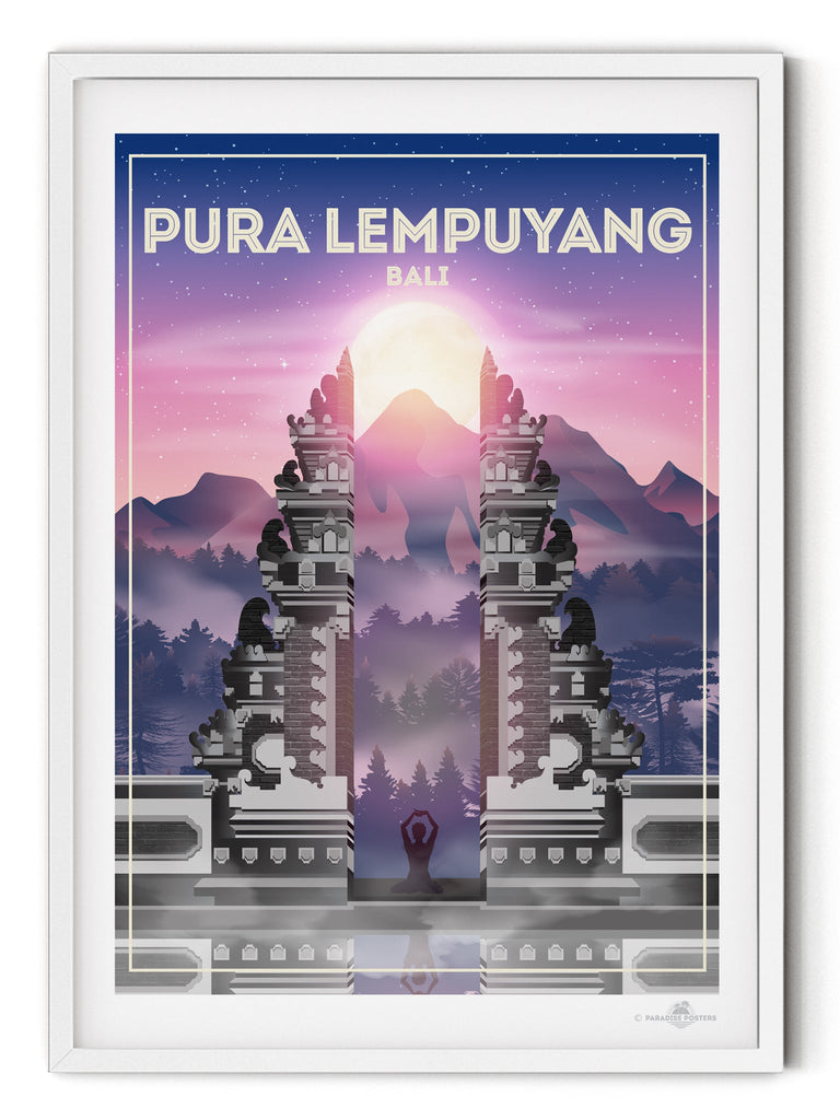 Pura Lempuyang Bali Poster Print Bali Pura Lempuyang