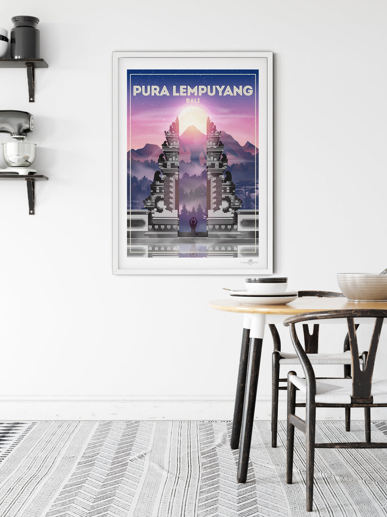 Pura Lempuyang Bali Poster Print Asia Bali Pura Lempuyang