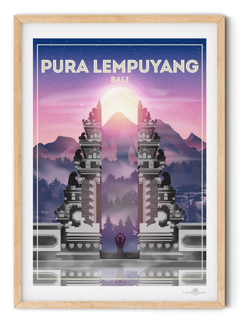 Pura Lempuyang Bali Poster Print Asia Bali Pura Lempuyang