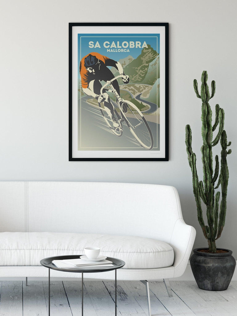 Sa Calobra Mallorca Poster Print Spain
