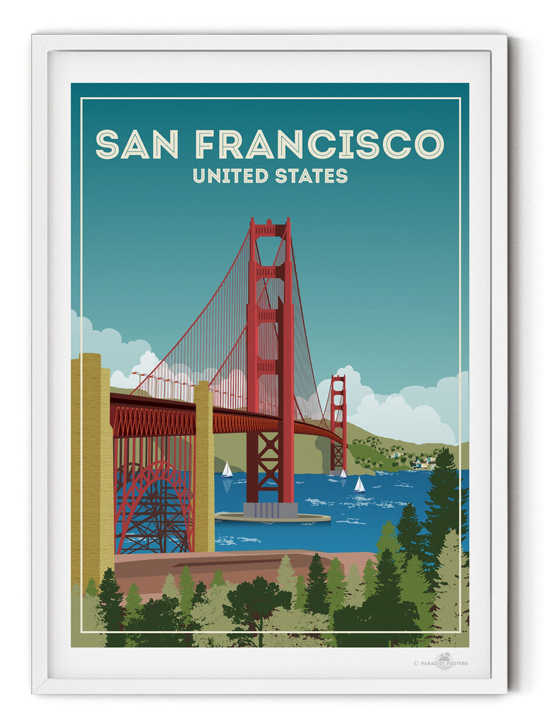 San Francisco Poster Print America California San Francisco United States