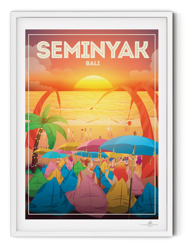 Seminyak Bali Poster Print Bali Seminyak