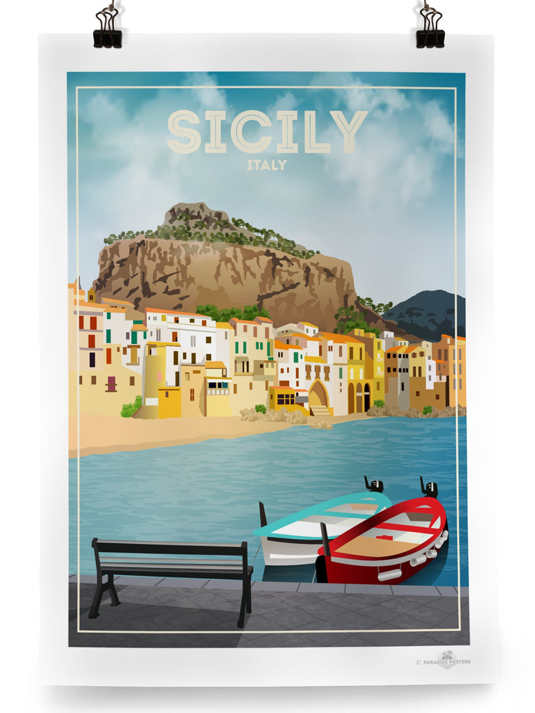 Sicily Italy Poster Print Italy Sicily