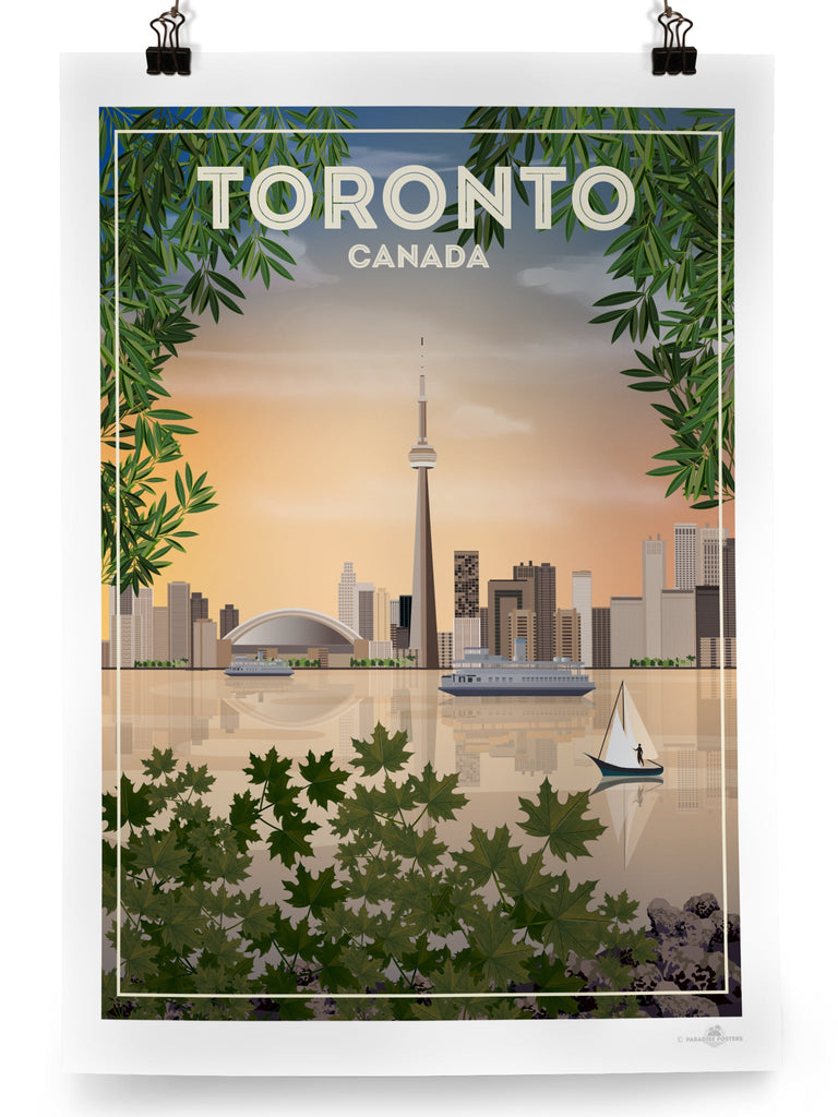 Toronto Canada Poster Print Canada north america Toronto