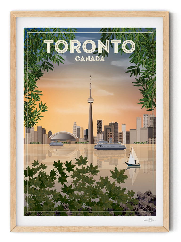 Toronto Canada Poster Print Canada north america Toronto