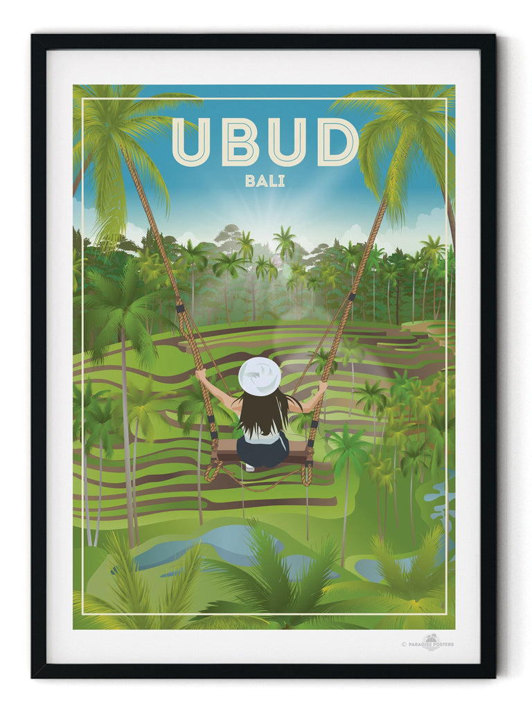 Ubud Bali Poster Print Bali Ubud