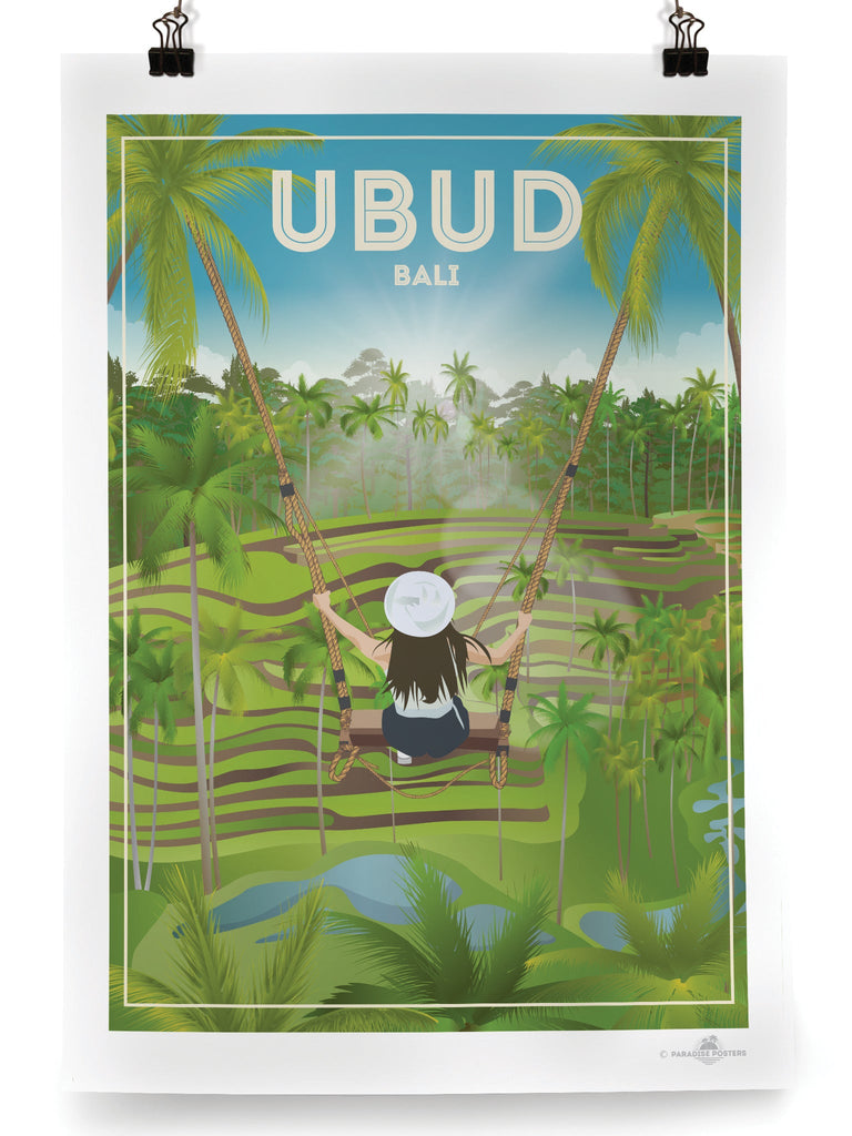 Ubud Bali Poster Print Bali Ubud