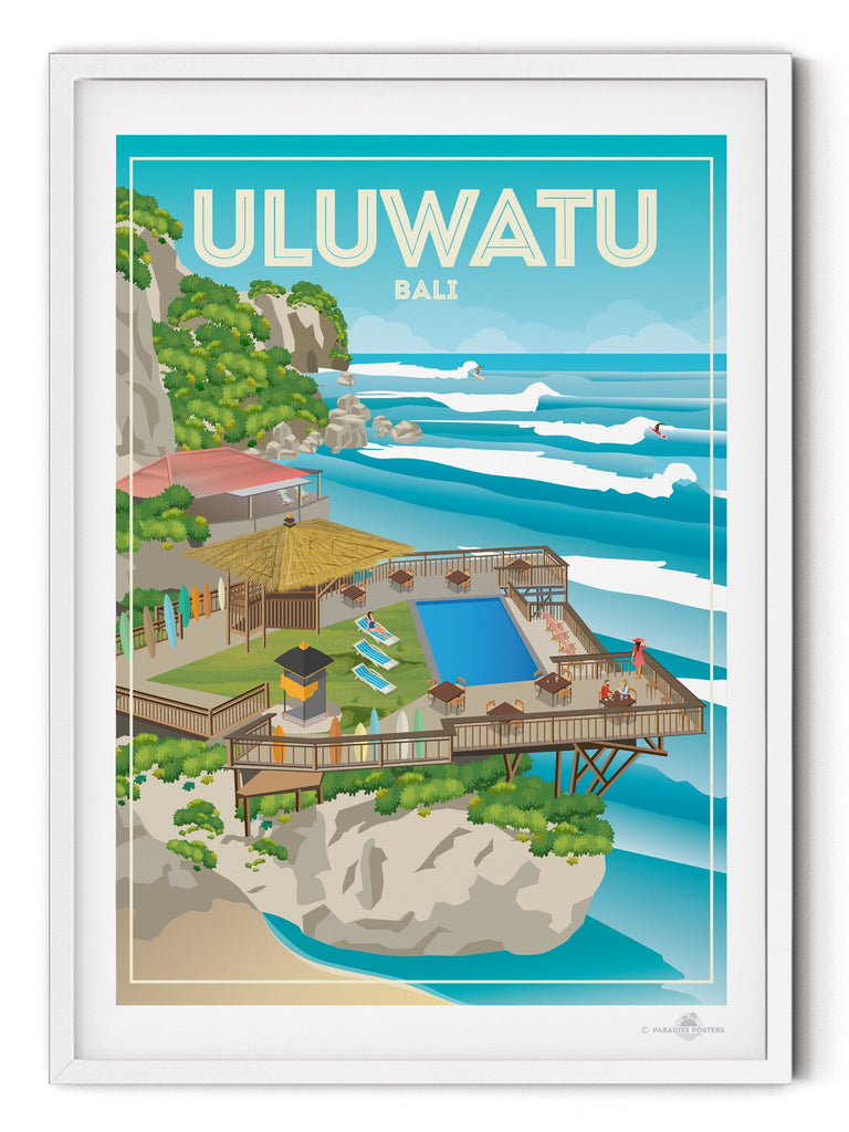 Uluwatu Bali Poster Print Bali Uluwatu