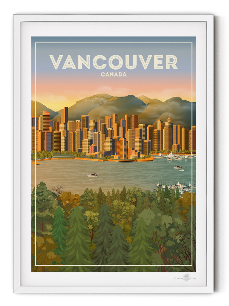 Vancouver Canada Poster Print Canada hello north america