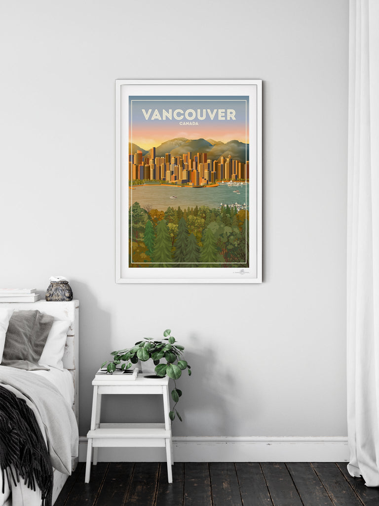 Vancouver Canada Poster Print Canada hello north america