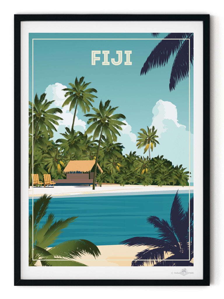 Fiji Travel Poster Print oceania