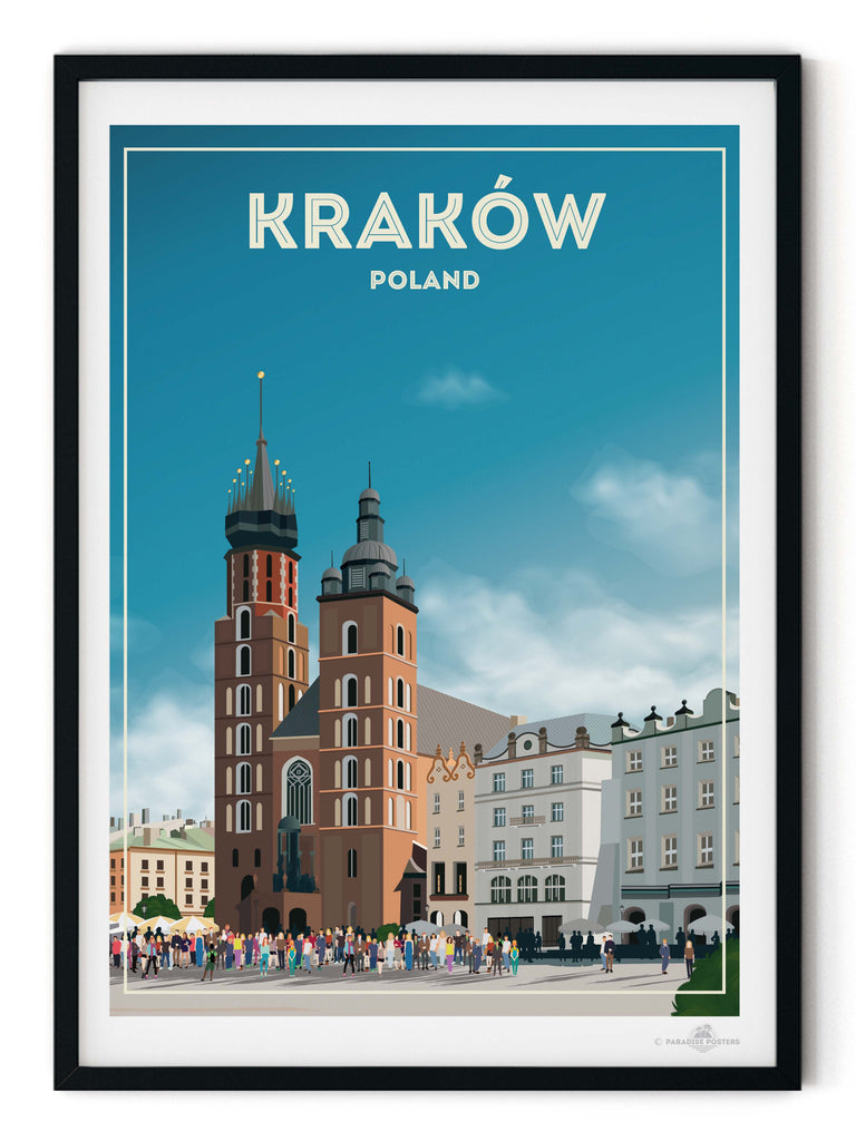 Kraków Poland Poster Print Europe new