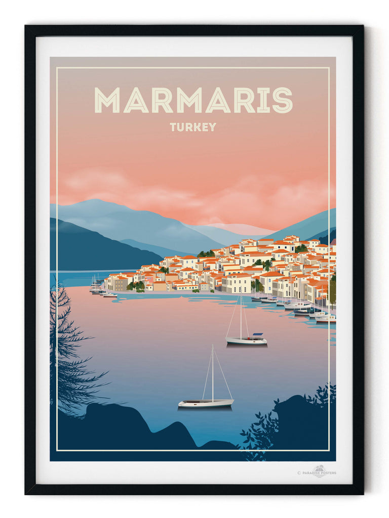 Marmaris Turkey Poster Print Europe new Turkey