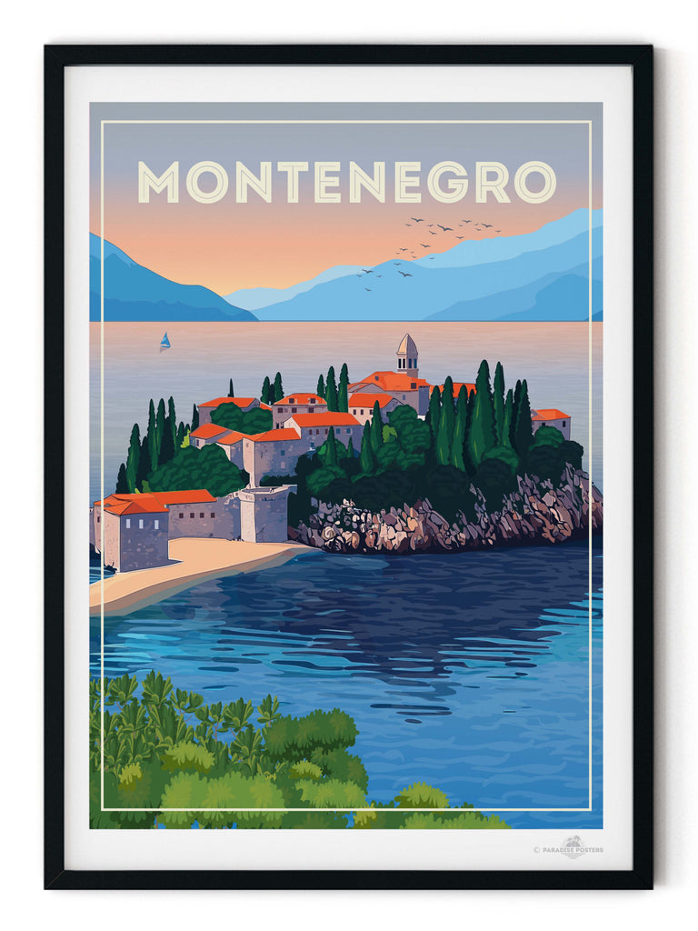 Montenegro Poster Print Europe new