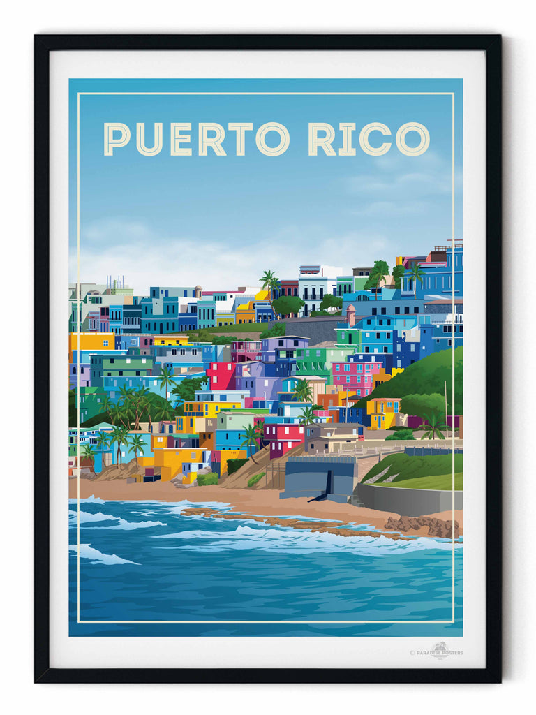 Puerto Rico Poster Print new