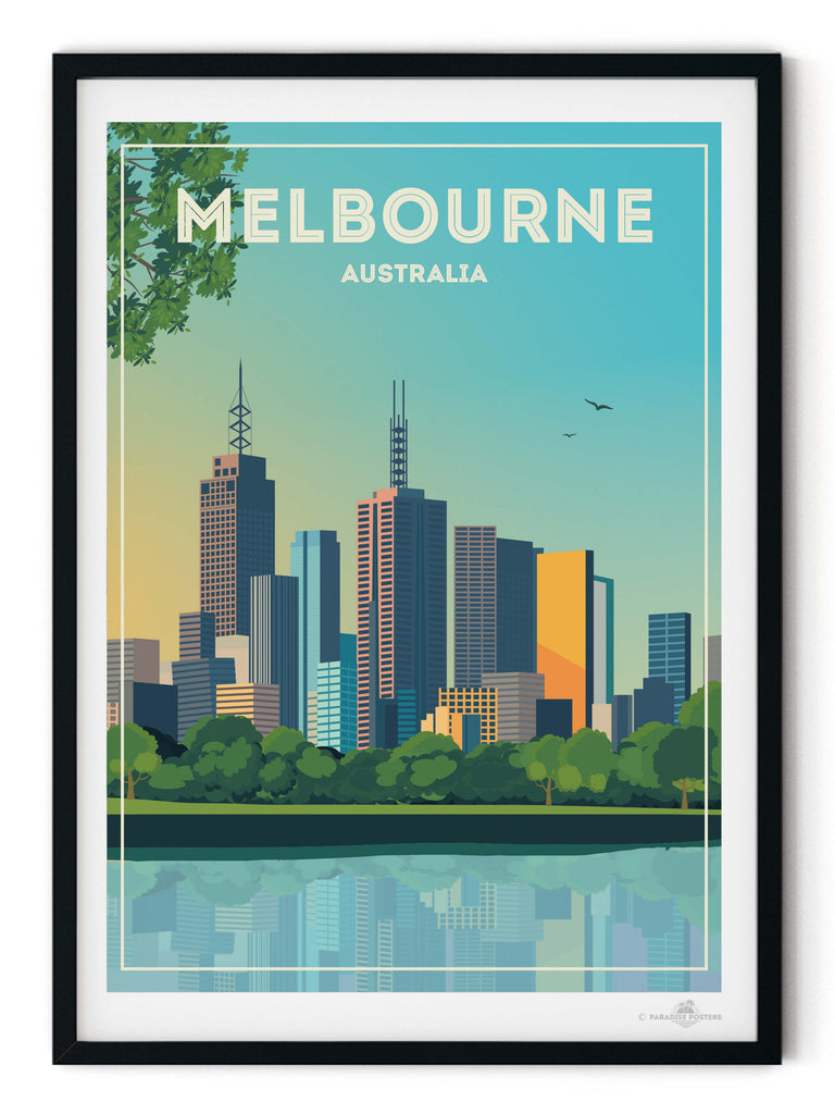 Melbourne Australia Poster Print Australia new