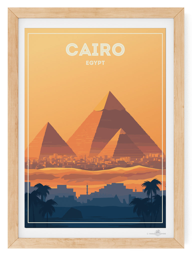 Cairo Egypt Poster Print Africa