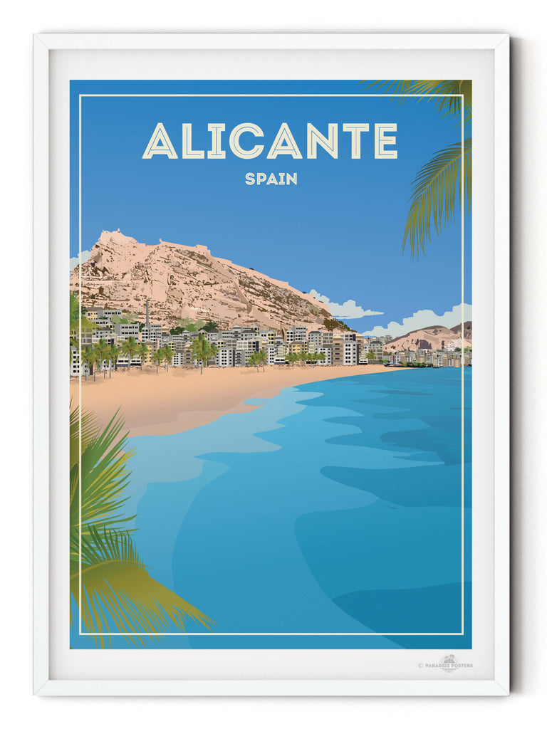 Alicante Spain Poster Print Europe new Spain