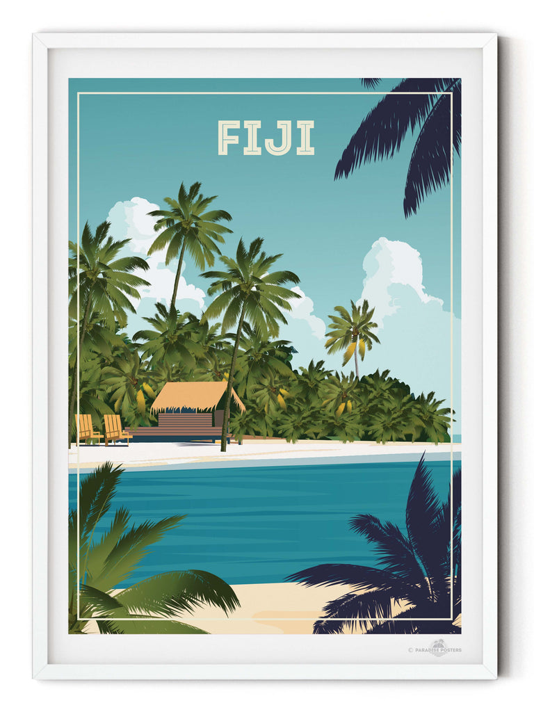 Fiji Travel Poster Print oceania